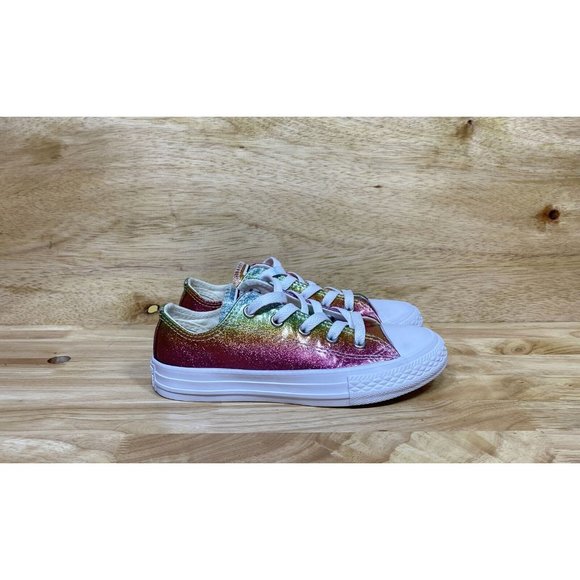 Converse Other - Converse All Star Lo Pride Chuck 70 Rainbow Sneakers 665534C Youth Size 13